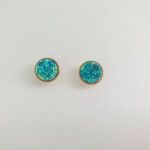 MULTI COLORS DRUZY EARRINGS